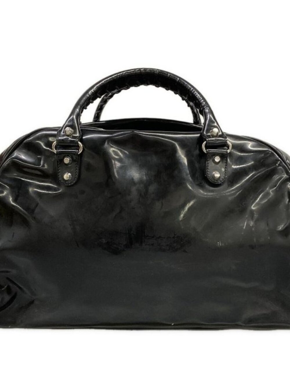 Balenciaga Boston Bag Editor's the Holiday Black Leather - Picture 3 of 15